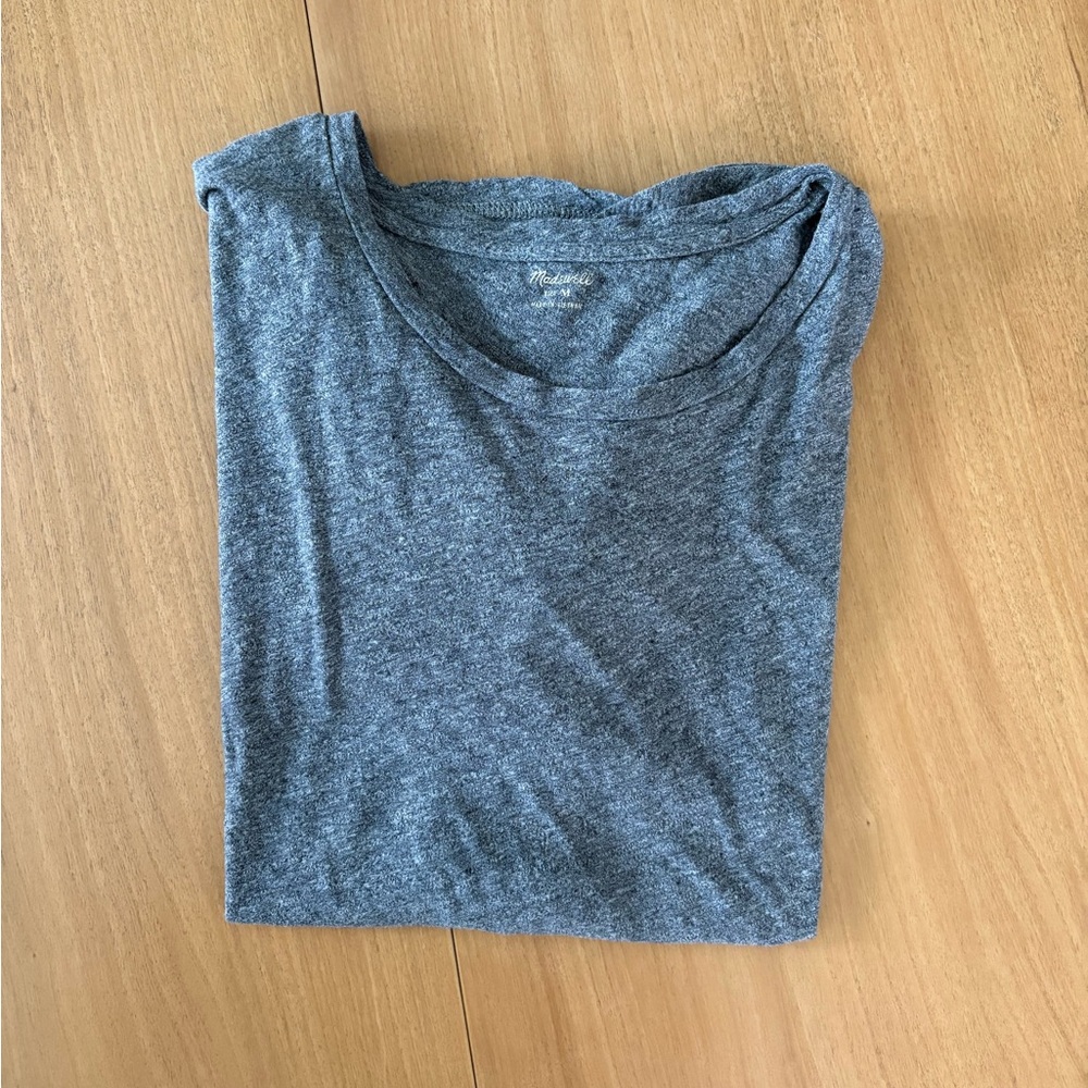 Madewell Whisper Crew Neck Tee, M